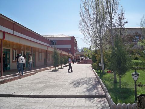Main campus of Ala-Too International University, Bishkek, 2011