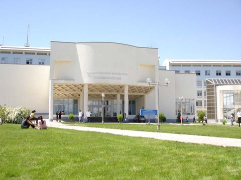 Communication Faculty building, Kyrgyz-Turkish Manas University, Bishkek, 2009