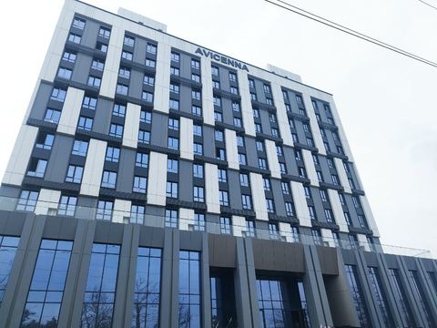 New academic building of Avicenna International Medical University at Shabdan Baatyr Avenue 2/18, Bishkek, 2025